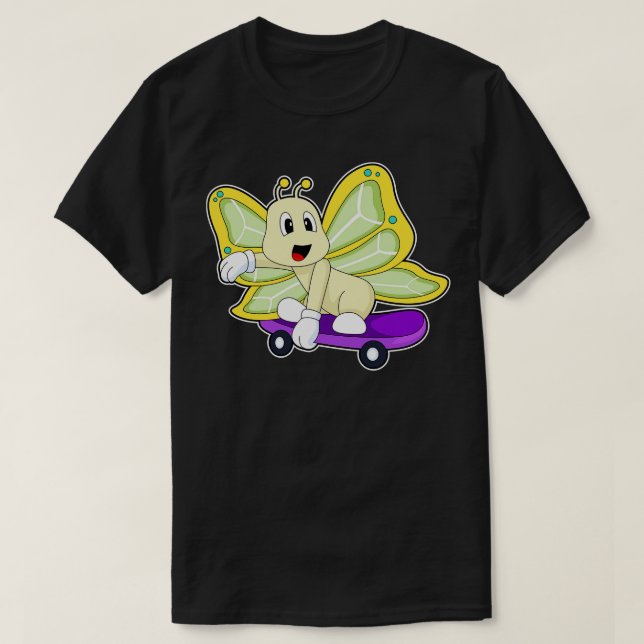 T-shirt Patinage papillon (Design devant)