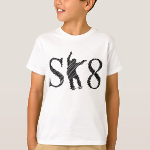 T-shirt Patinage SK8