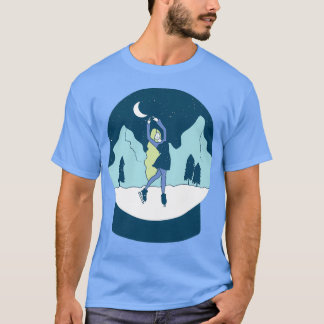 T-shirt Patinage sur glace