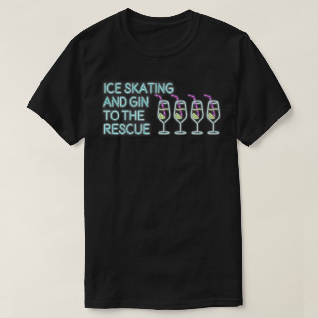 T-shirt Patinage sur glace 32 1 (Design devant)