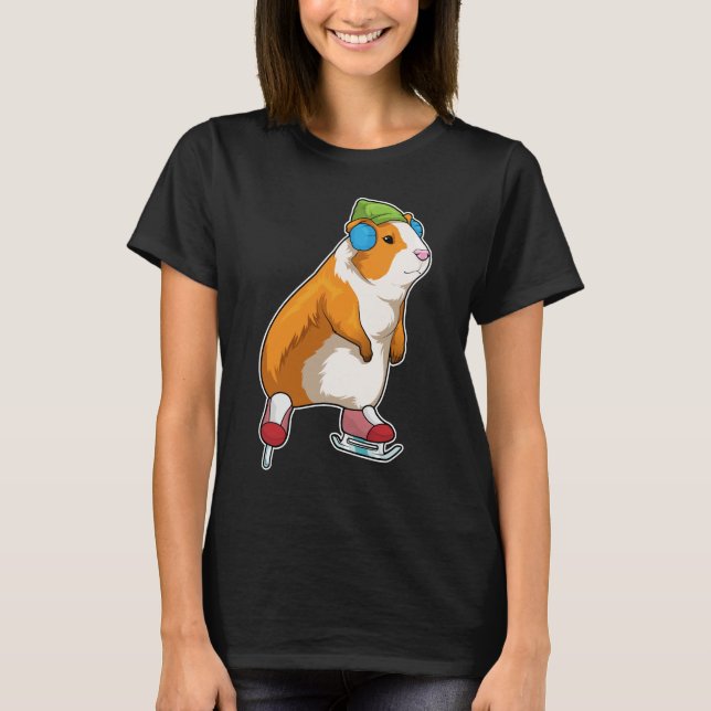 T-shirt Patinage sur glace Patinage sur glace Patins sur g (Devant)