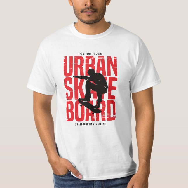 T-shirt Patinage urbain (Devant)