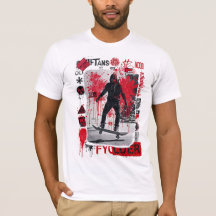 Patinage urbain - Chemise artistique Red Grunge St