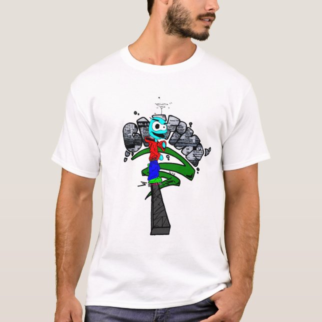 T-shirt patineur de $lyk (Devant)