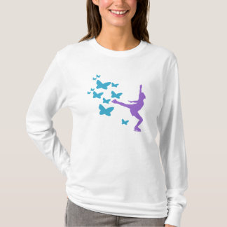 T-shirt Patineur de papillon