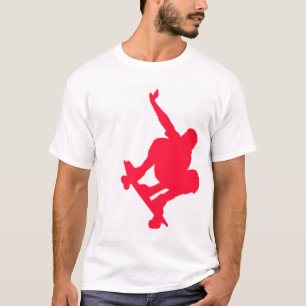 T-shirt Patineur rouge Scarlet