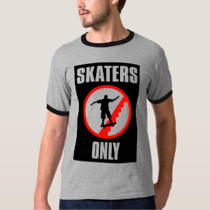 T-shirt Patineurs seulement T