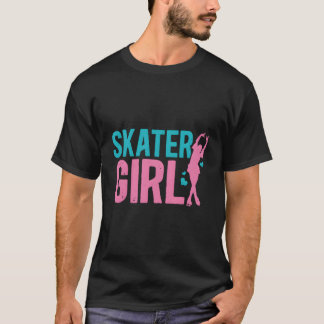 T-shirt Patineuse de glace Figure Patineuse Thème