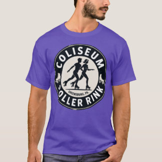T-shirt Patinoire à rouleaux du Colisée - Greensburg, PA