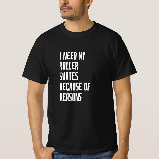 T-shirt Patins à rouleaux (Devant)