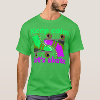 T-shirt Patins à roulettes Figure Patins 9