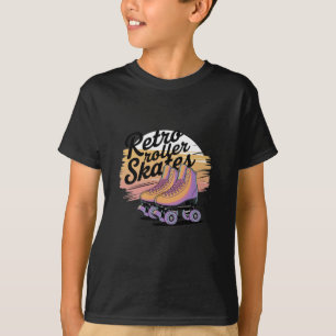 T-shirt Patins à roulettes rétro - Autocollant Vibes 80s7