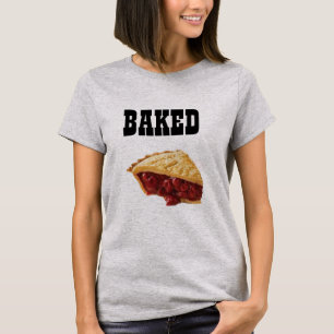 T-shirt pâtisserie à tarte cerrie cuite à la poêle boulang