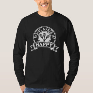 T-shirt Pâtisserie de cupcakes de boulangerie heureuse de