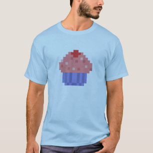 T-shirt Pâtisserie de pixel