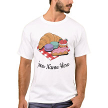 Pâtisserie Personnalisée Amoureux Croissant Éclair