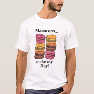 T-shirt Pâtissier Macaron Pâtisserie Sucrée