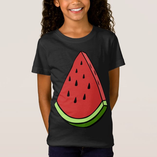 T-Shirt Pâtonnette juteuse Paillettes de Fruit Graphique H (Devant)