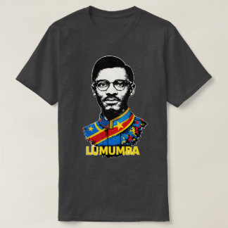 T-shirt Patrice Lumumba Panafricain Révolutionnaire Congo