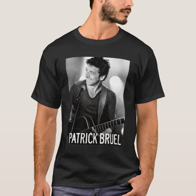 T-shirt patrick Bruel Tour 2022 (Devant)