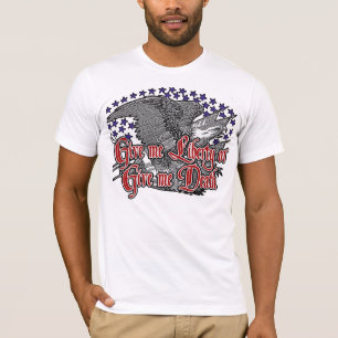 T-shirt Patrick Henry : Donnez-moi la liberté ou