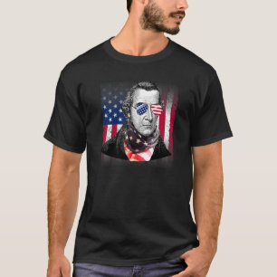 T-shirt Patrick Henry USA Drapeau patriotique américain Dr