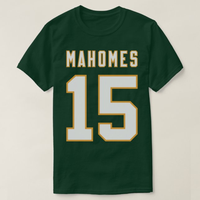 T-SHIRT PATRICK MAHOMES 15 1 (Design devant)
