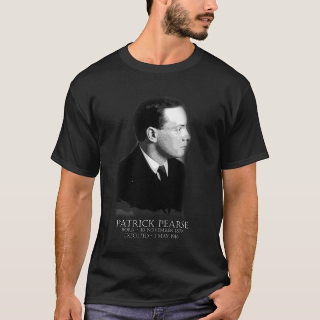 T-shirt Patrick Pearse Pâques 1916 Républicain irlandais (Devant)