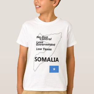T-shirt Patrie : La Somalie