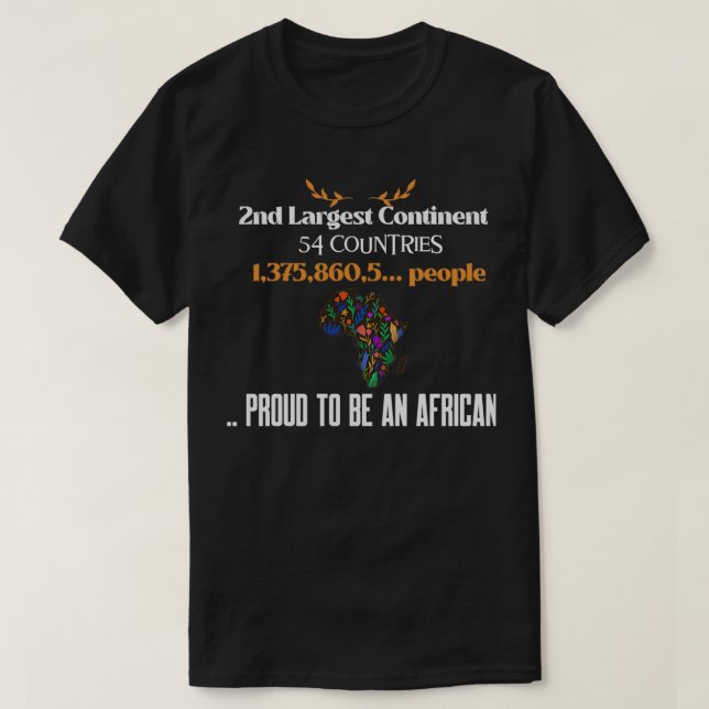 T-shirt Patrimoine africain 1 (Design devant)