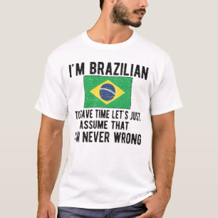 T-shirt Patrimoine brésilien Brésil : le drapeau brésilien