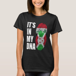T-shirt Patrimoine Du Drapeau D'ADN Du Burundi Et De L'Ira