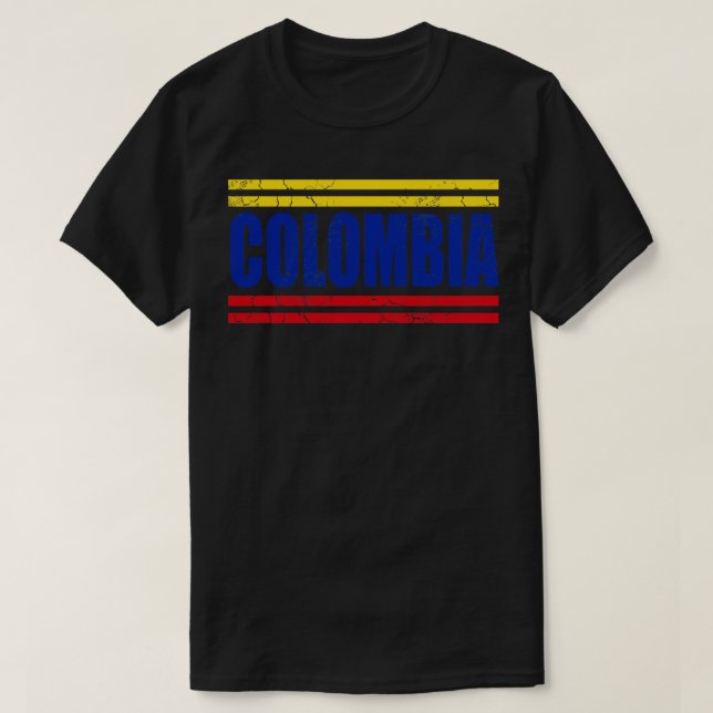T-shirt Patrimoine familial colombien (Design devant)