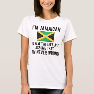 T-shirt Patrimoine jamaïcain Jamaïque Racines drapeau ja