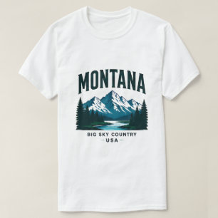 T-shirt Patrimoine montagnard du Montana