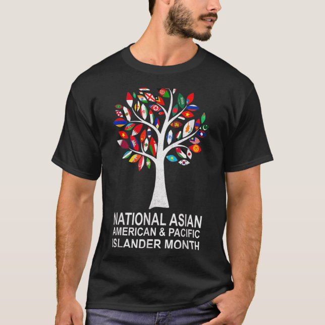 T-shirt Patrimoine national de l'Asie-Pacifique (Devant)