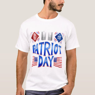 T-shirt Patriot Day 9.11.2001 N'oubliez jamais le 11 septe