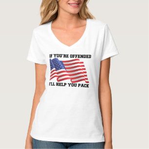 T-shirt patriote américain
