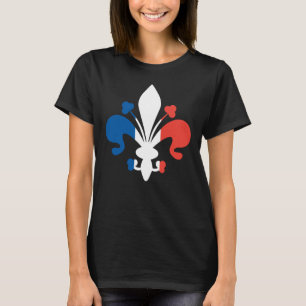 T-shirt Patriote de Français de jour de bastille de Fleur