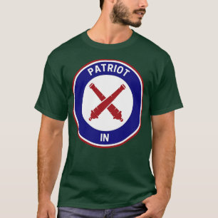 T-shirt Patriote vintage Indiana