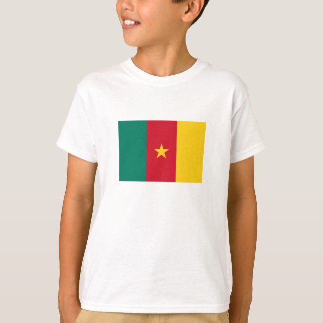 T-shirt Patriotic Cameroon (Devant)