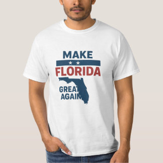 T-shirt Patriotic Florida Design – “Make Florida Great ''