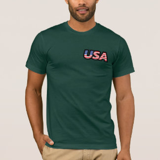 T-shirt Patriotic Military Humvee USA