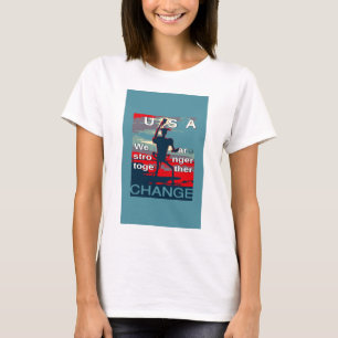 T-shirt Patriotic USA Hope Graphisme Art Design