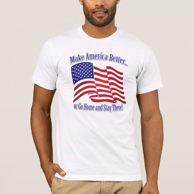 T-shirt patriotique (Devant)