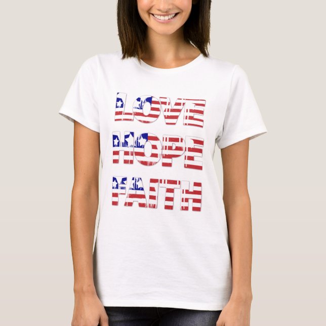 T-shirt patriotique (Devant)