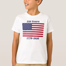 T-shirt Patriotique 250 ans 1776-2026