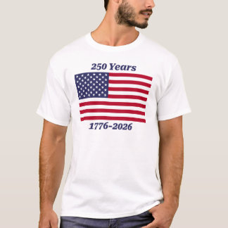 T-shirt Patriotique 250 Ans 1776-2026
