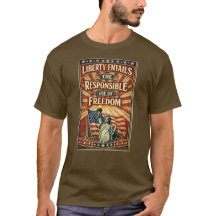 T-Shirt Patriotique Américain (4)
