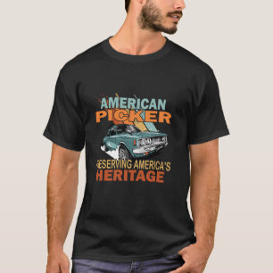 T-shirt Patriotique American Heritage Pickers Long Sleeve 